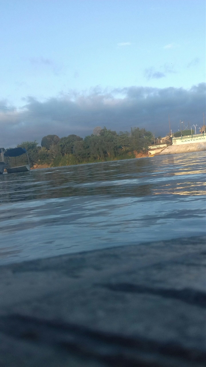 Atardecer en el Rio