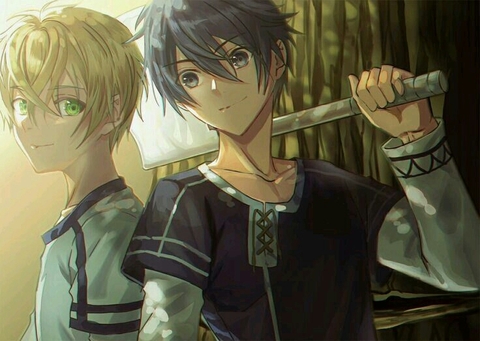sword art online alicization kirito and eugeo