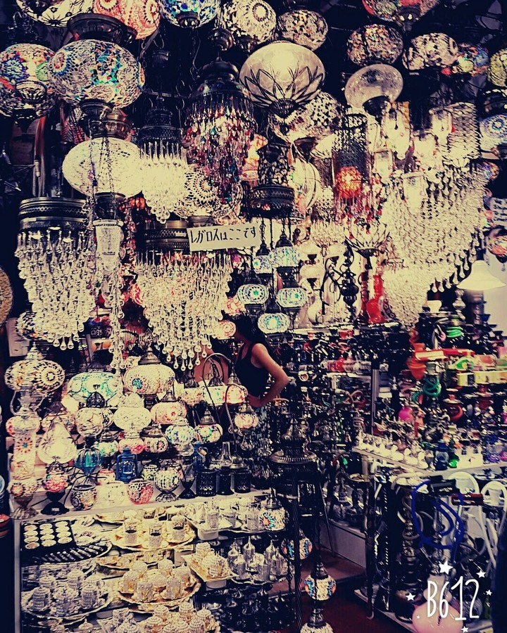 Lantern Shop at Grand Bazaar, Turkey
