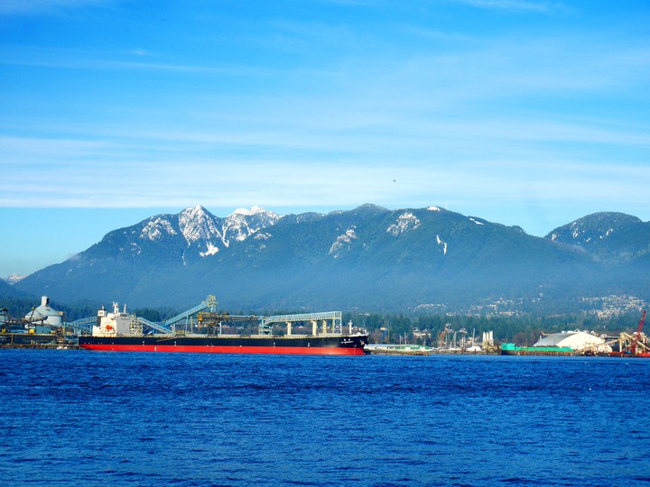 view from harbor