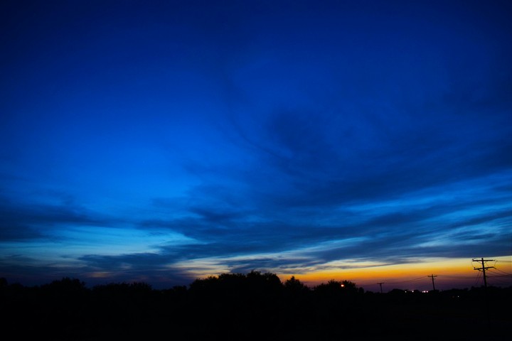 blue sky