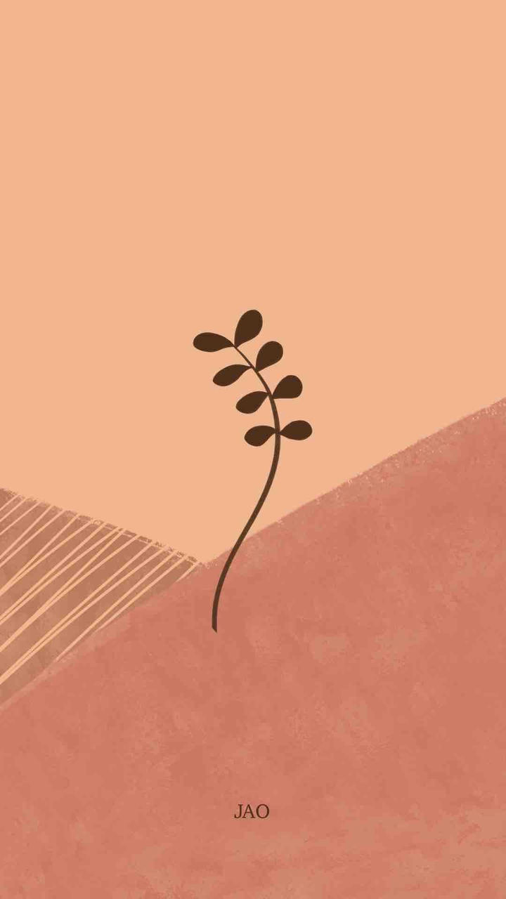 Boho abstract phone wallpaper