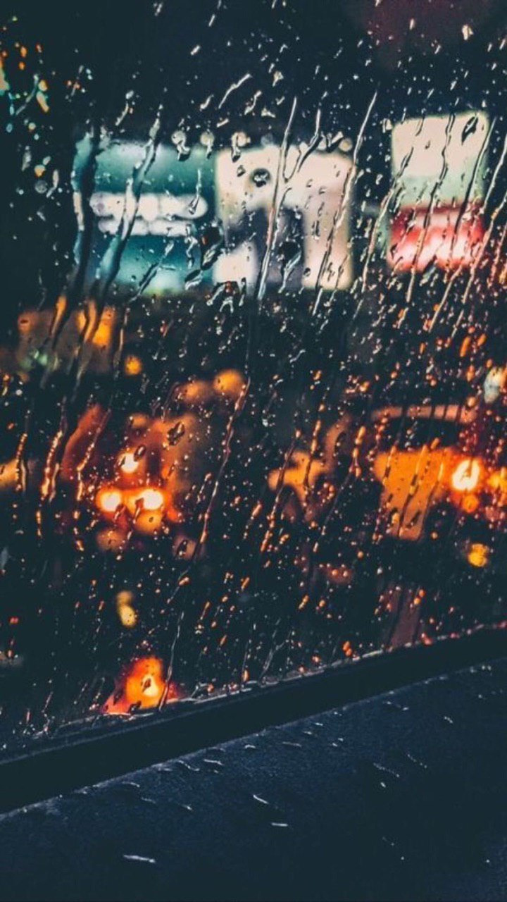 it's raining..
