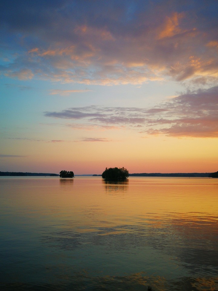 Colorful sunset