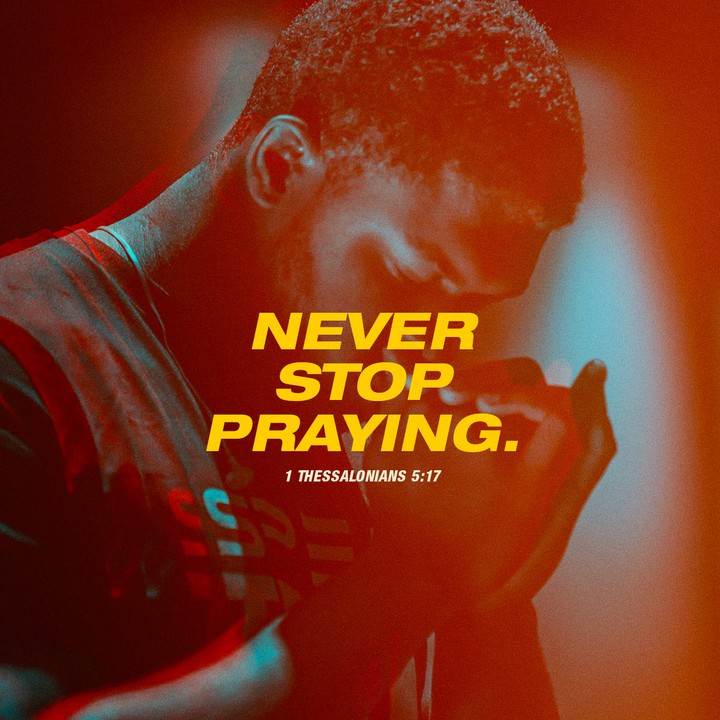 1 THESSALONIANS 5;17