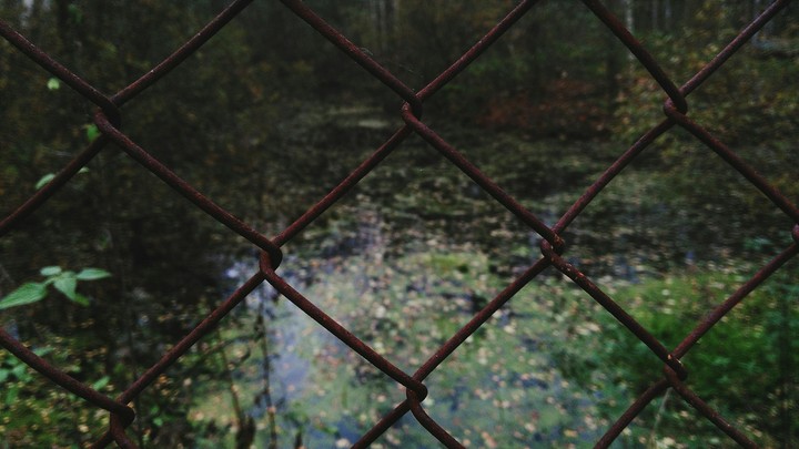 Metal fence
