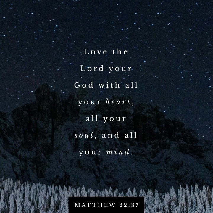 The Greatest Commandment