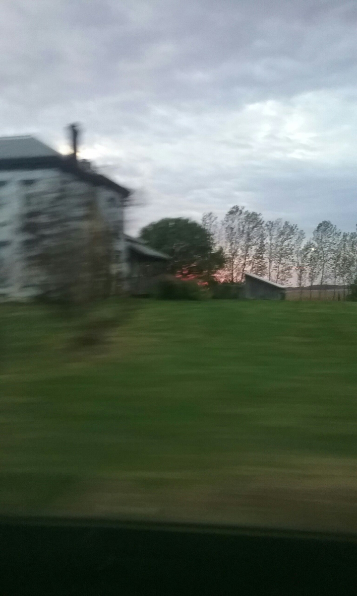 passing by