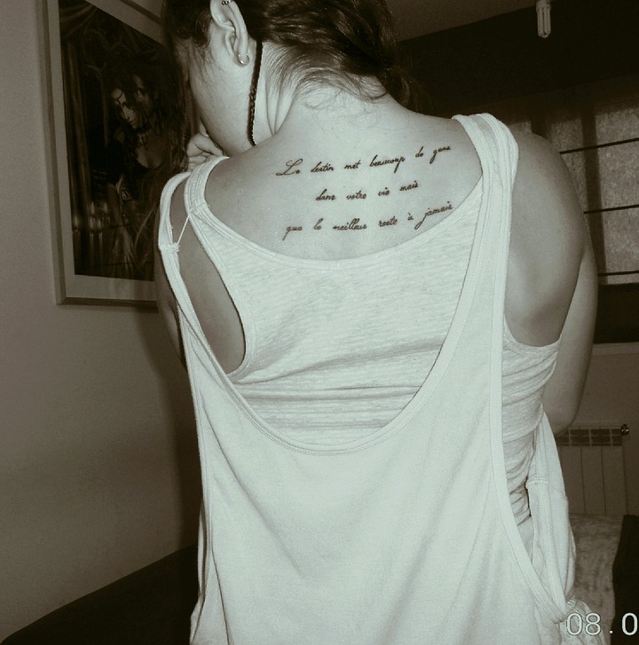 Tatuaje para reflexionar