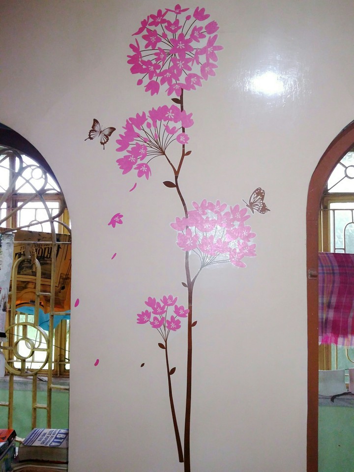 pink flowers