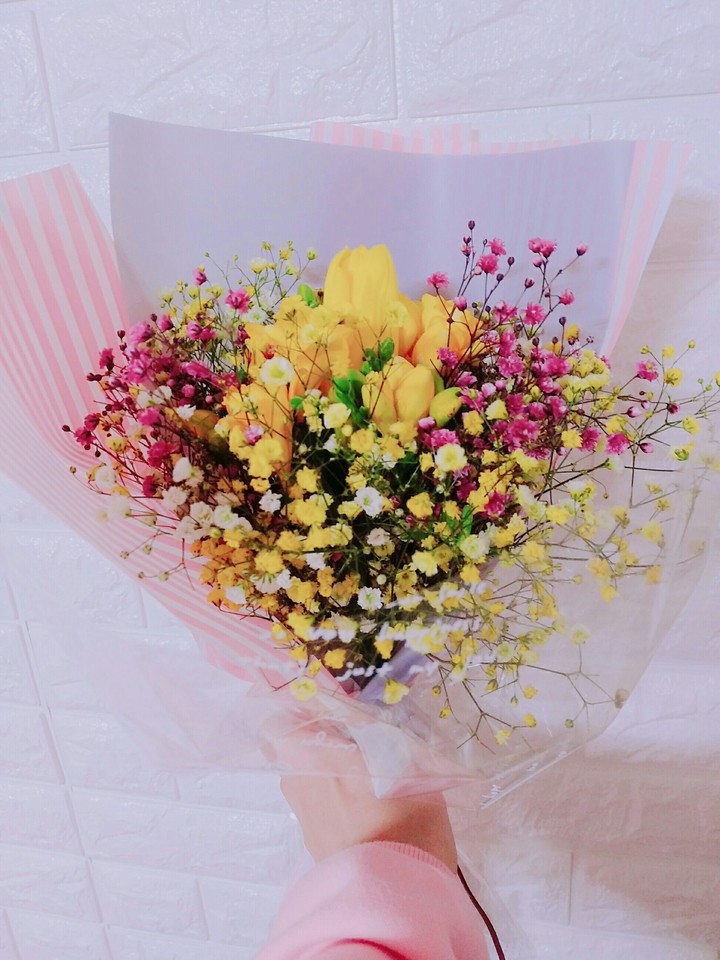 졸업 꽃다발
