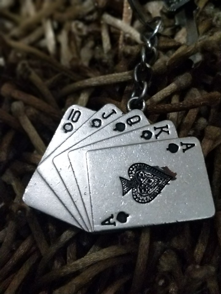 #poker#keychain