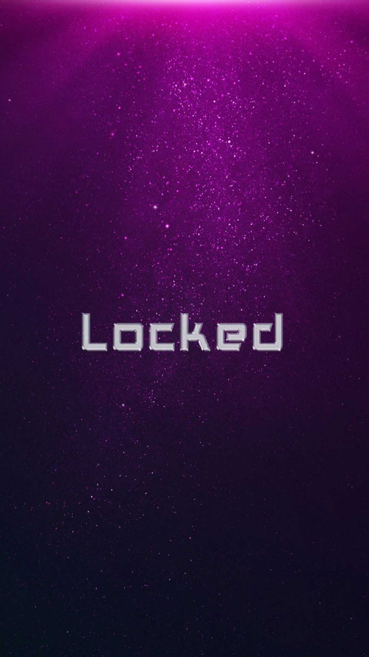 purple lockscreen
