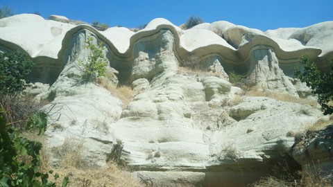 خلفيات batholith, badlands