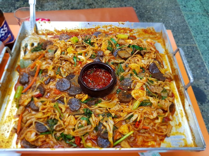 순대볶음