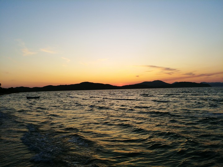 Sunset in Korfu