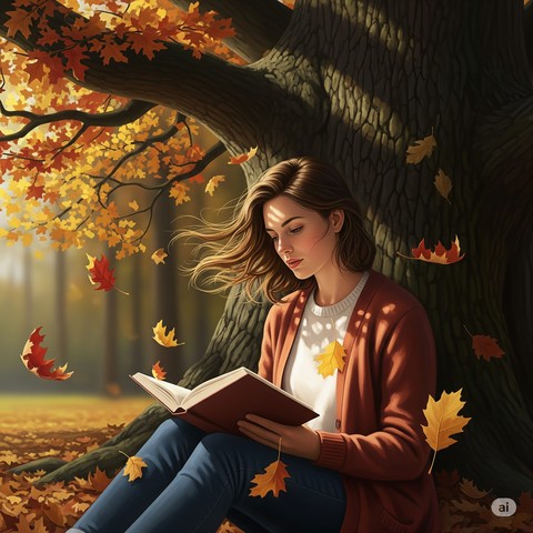 reading, 小說桌布