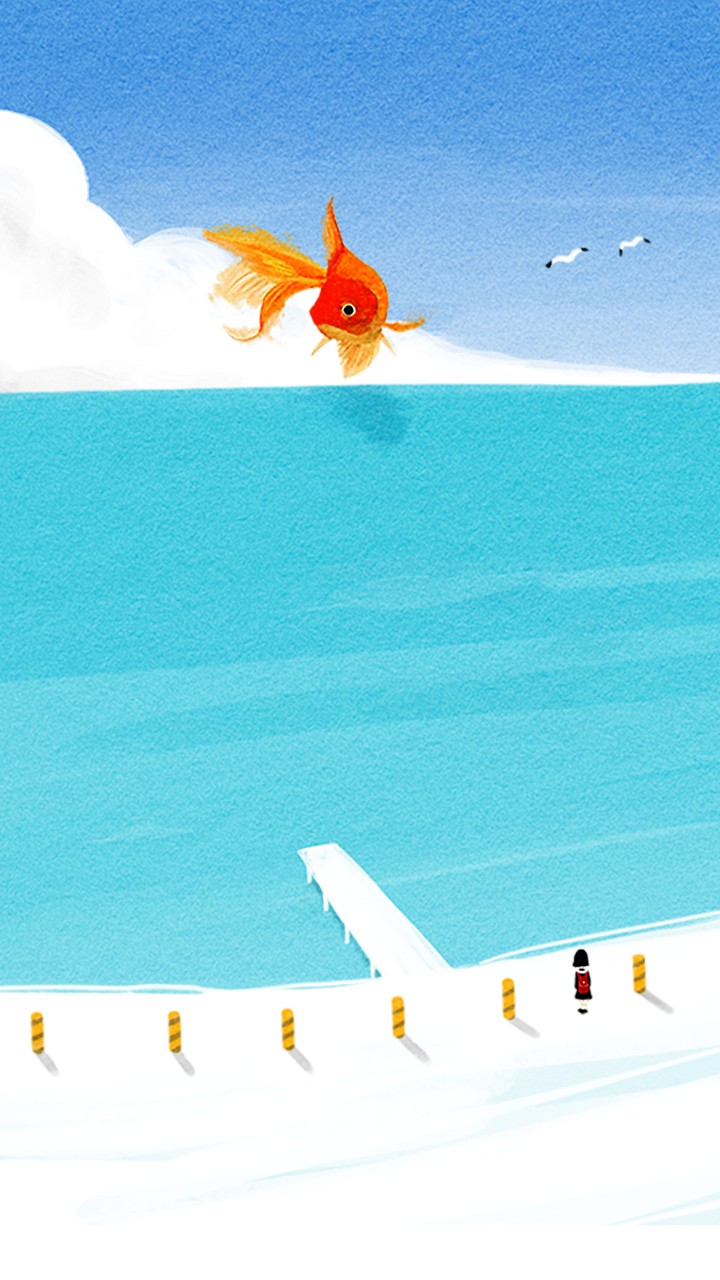 encounter with goldfish