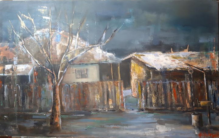,,Frozen cottage"