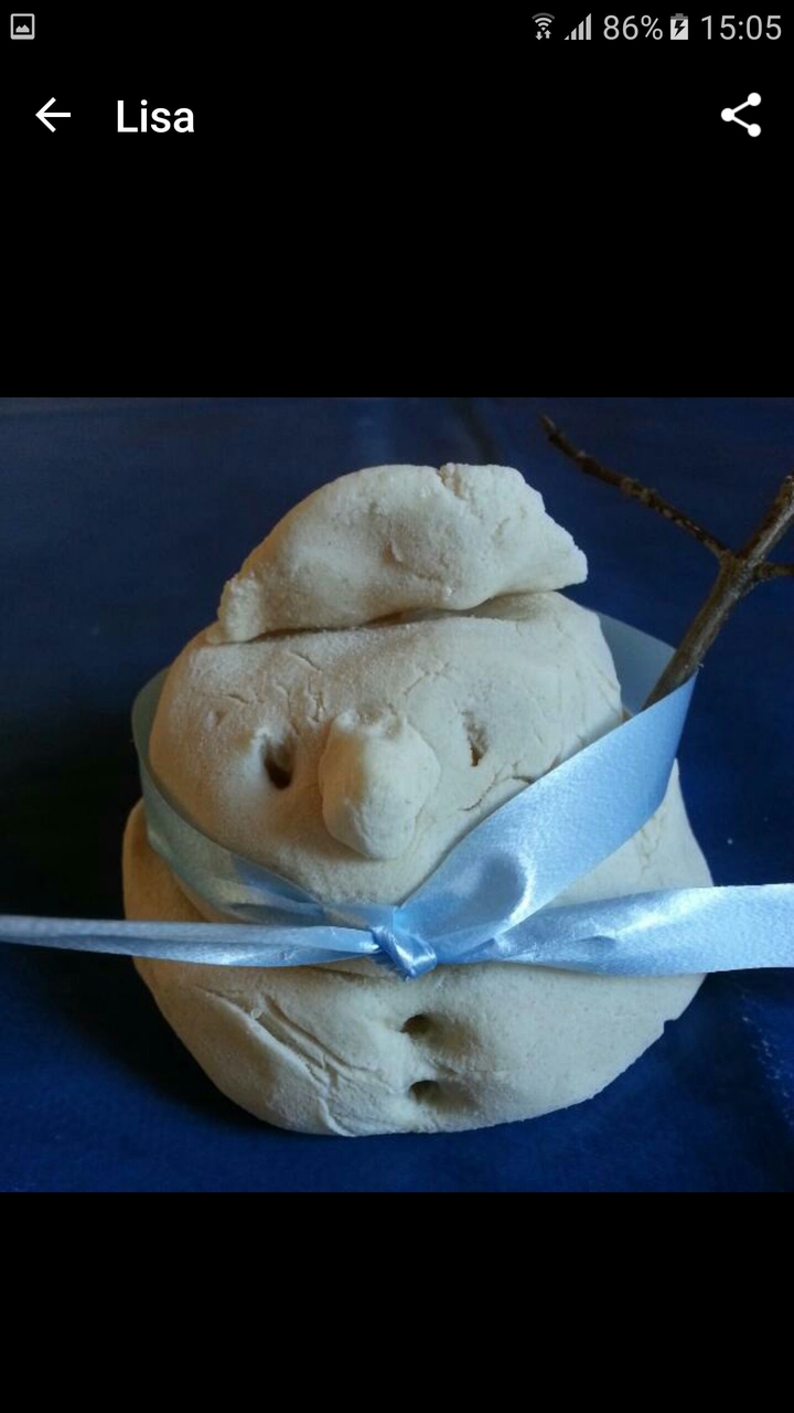 vom Enkel gebastelt