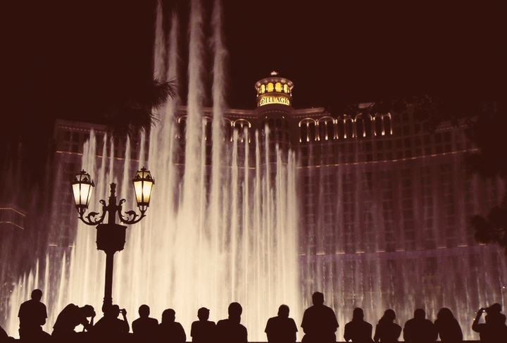 Las Vegas Bellagio Hotel Fountains