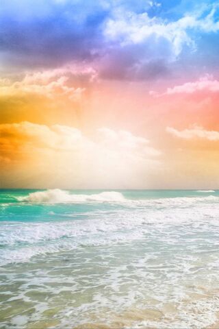 красивое море