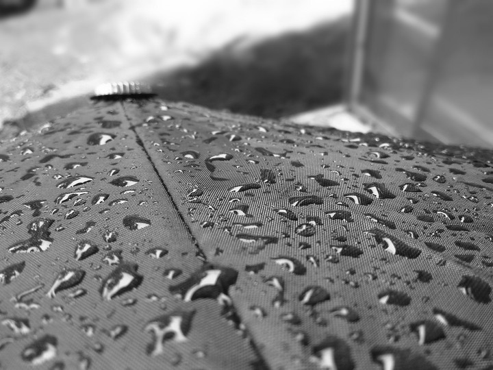 Raining outside