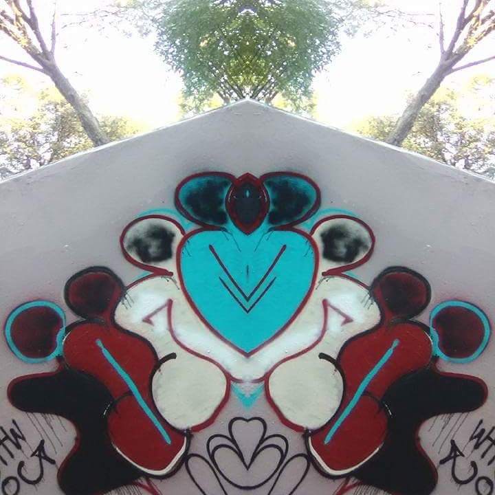 graffiti art mirror work from austin tx