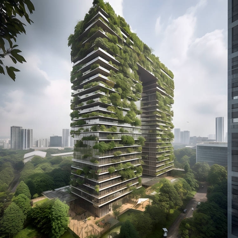 sfondi Skyscraper, Apartment