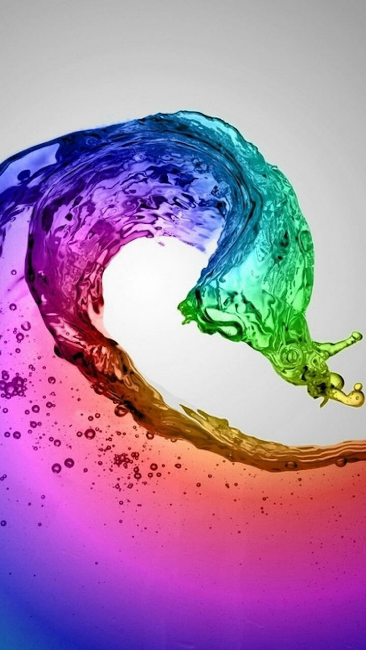 water colorful