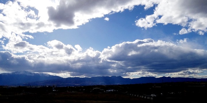 Blue sky!