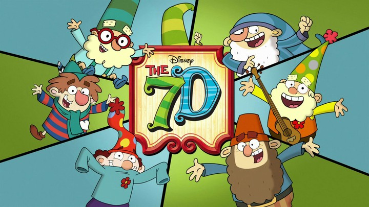 Background of The 7D Disney Main Title