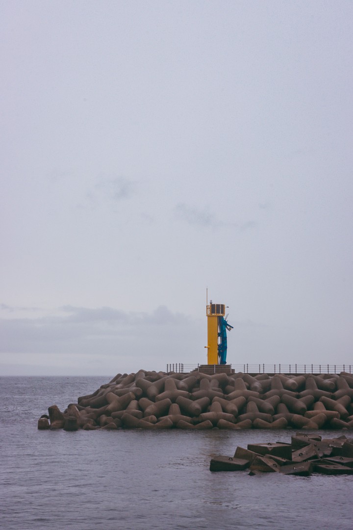 Lonely Lighthouse in the Cloud