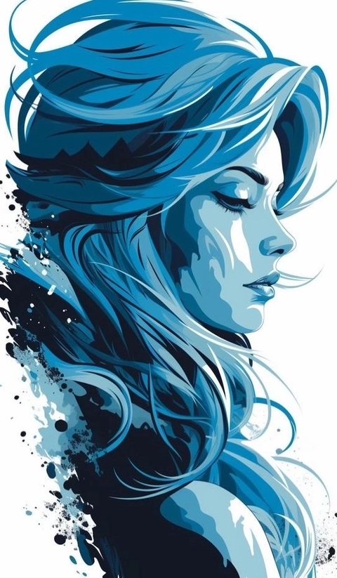 blue, hair duvar kağıtları