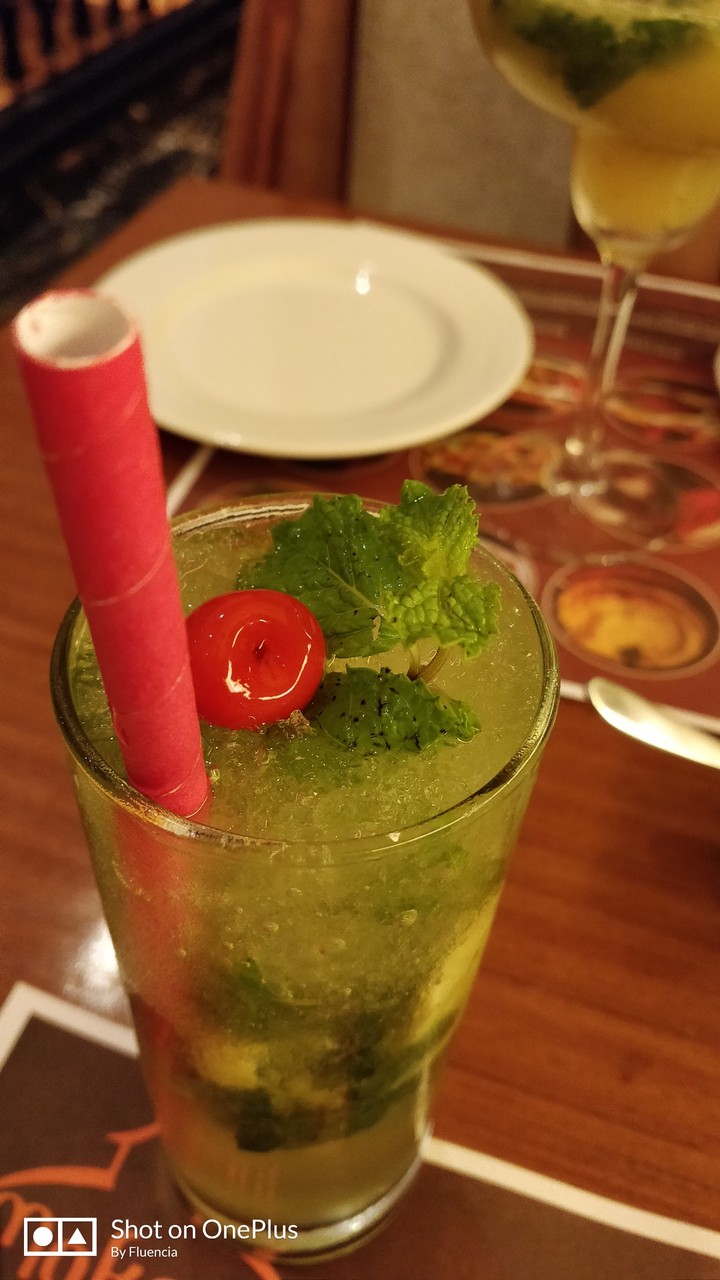 with cherry on top