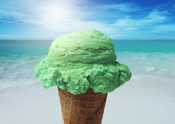 Mint Ice cream