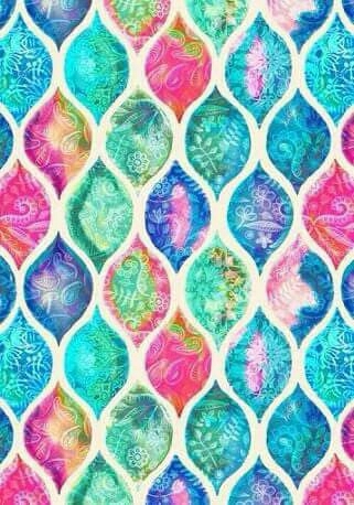 pink and green