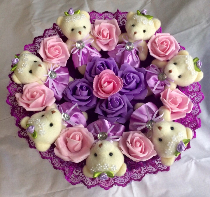 Bouquet of toys