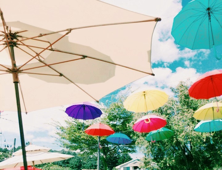 umbrellas