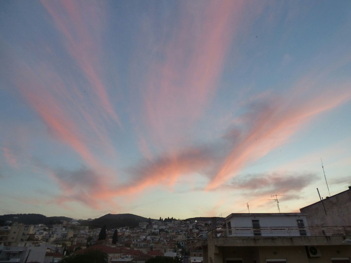 sunset colors