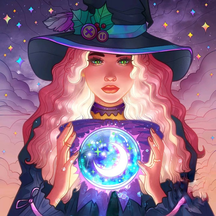 A magician girl