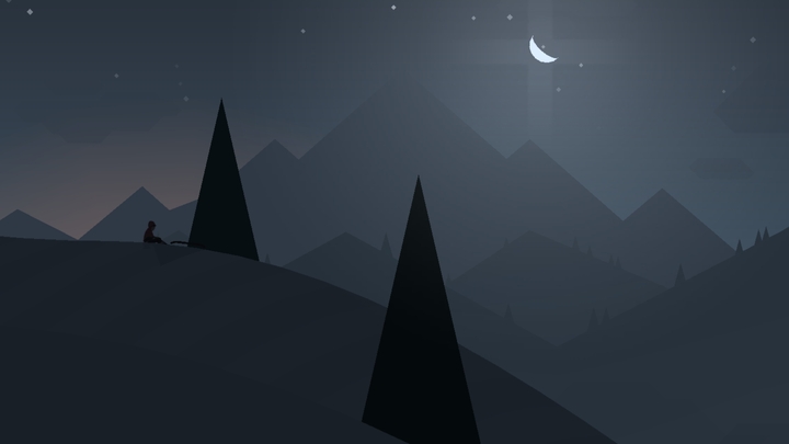 at the middle of the night