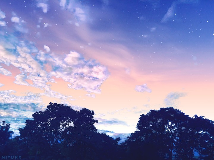 day night sky