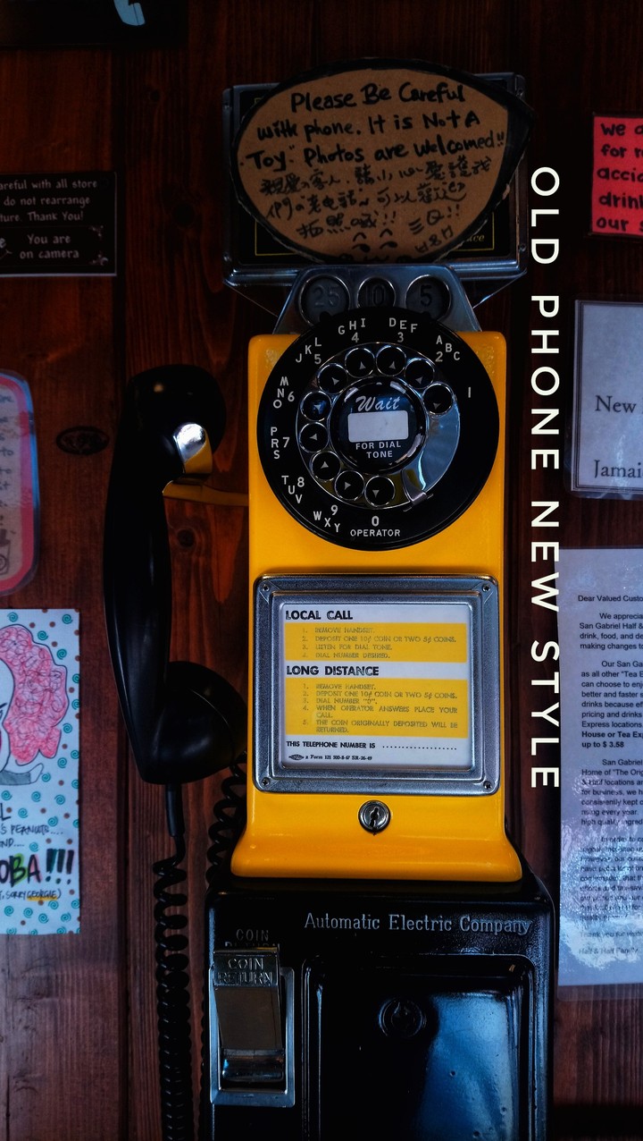 old phone new style.