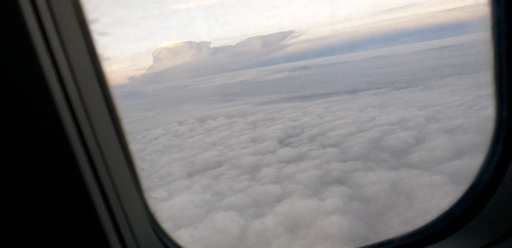 above the sky