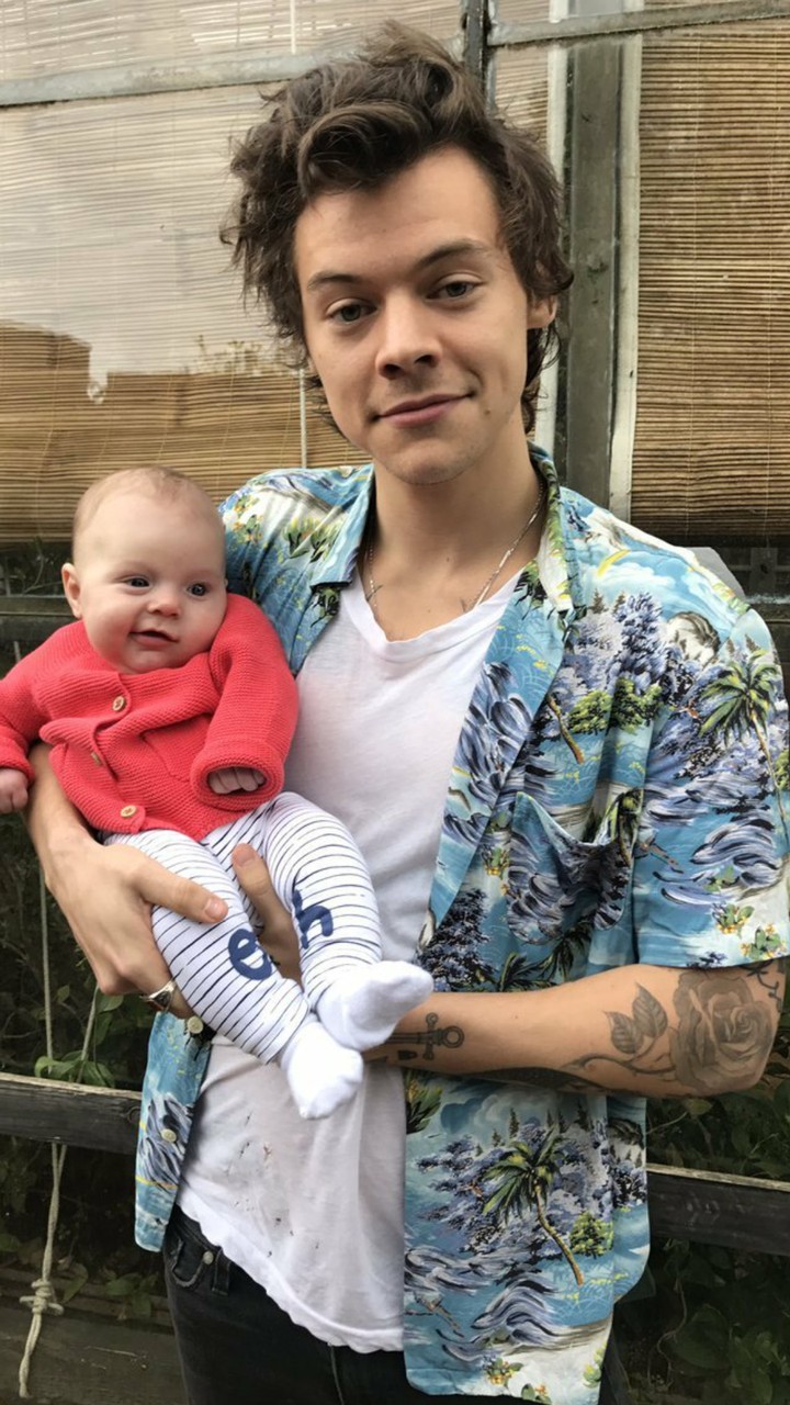 Baby with a baby. Too much cuteness
