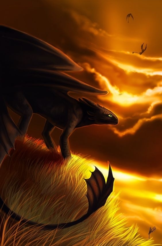 here's toothless
