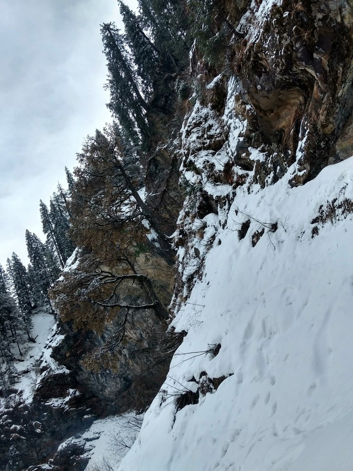 Snow Staircase