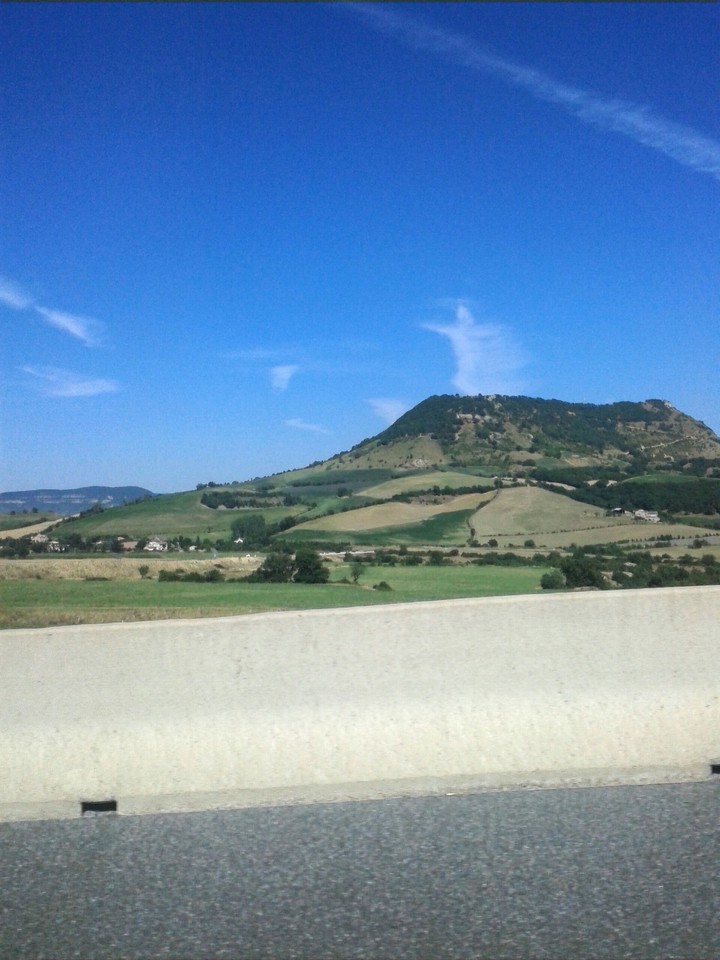 montagne au soleil