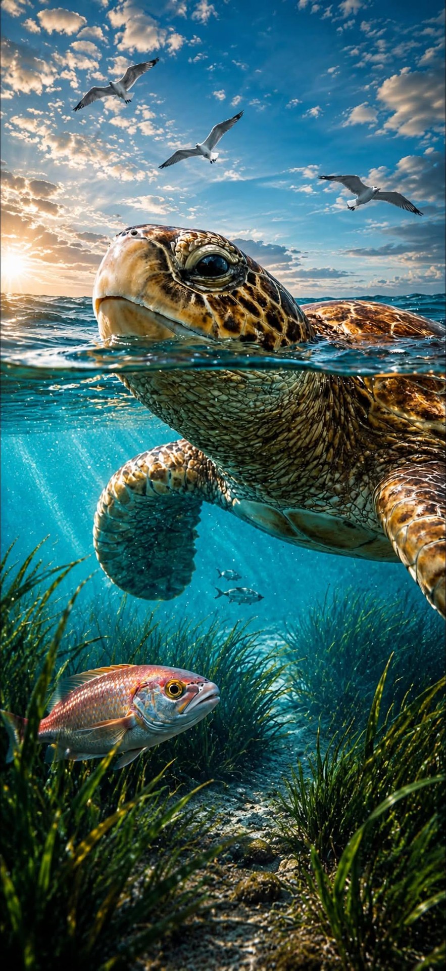 sfondi wildlife, underwater